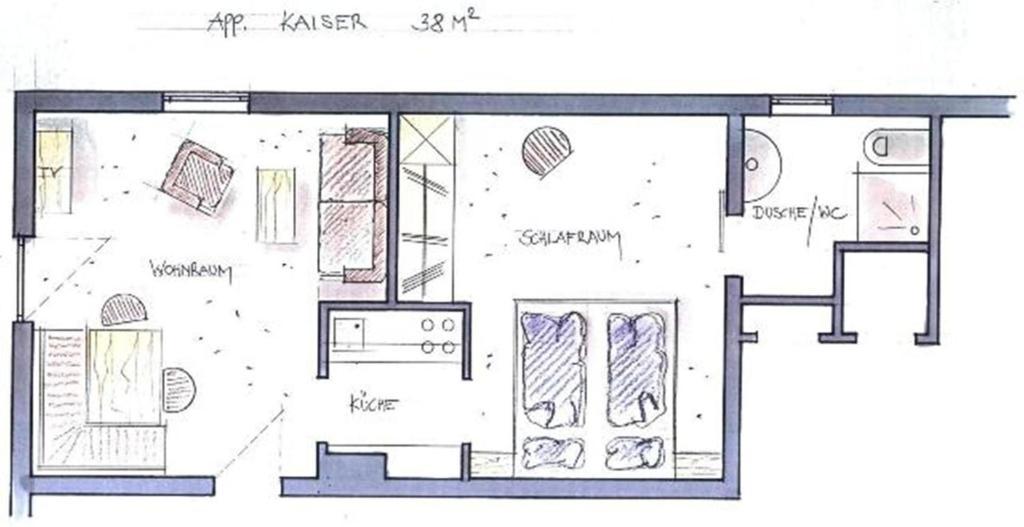 Landhaus Alpengruss Kössen Quarto foto
